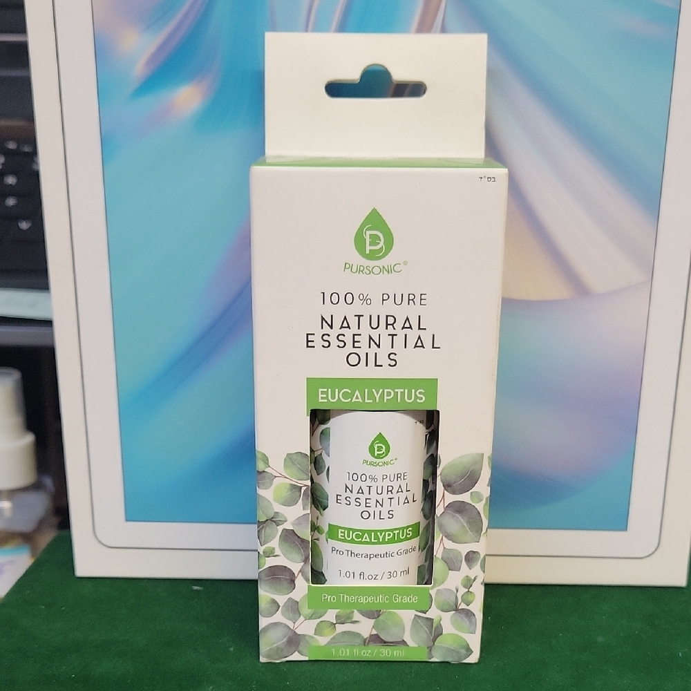 Pursonic Eucalyptus Essential Oil 30ml New Sealed Box